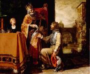 Pieter Lastman King David Handing the Letter to Uriah oil painting reproduction